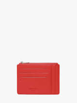 Porte-cartes Confort Cuir Hexagona Rouge confort 468374