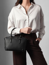 Satchel Murphy Leather Michael kors Black murphy R6G1WS8V-vue-porte