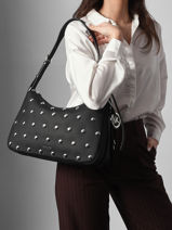 Shoulder Bag Nolita Leather Michael kors Black nolita R6SY5L2L-vue-porte
