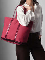 Large Zipped Shoulder Bag Le Cabas Sequins Vanessa bruno Pink cabas 1V40409