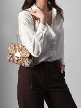 Crossbody Bag Moon Vanessa bruno Multicolor moon 6V40533-vue-porte