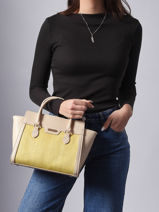 Satchel Capri Hexagona Yellow capri 4020267-vue-porte