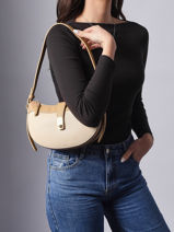 Sac Port� �paule Lys Hexagona Beige lys 5620252-vue-porte