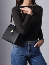 Shoulder Bag Lys Hexagona Black lys 5620254-vue-porte