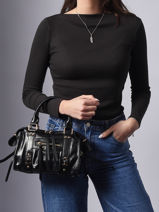 Satchel Victoire Miniprix Black victoire B-vue-porte
