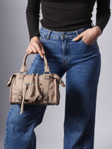 Sac Port� Main Victoire Miniprix Beige victoire 1-vue-porte