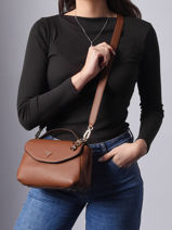 Crossbody Bag Evie Guess Brown evie BG966420-vue-porte