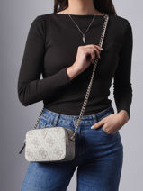 Shoulder Bag Noelle Guess Gray noelle SO967214-vue-porte