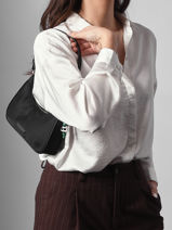 Sac Port� �paule K Ikon Polyester Recycl� Karl lagerfeld Noir k ikon B1W32068-vue-porte