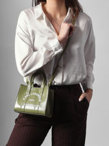 Sac Bandouli�re Rsg Polyester Karl lagerfeld Vert rsg A4W50015-vue-porte