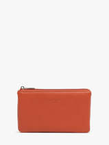 Coin Purse Confort Leather Hexagona Orange confort 468321
