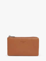 Coin Purse Confort Leather Hexagona Brown confort 468321