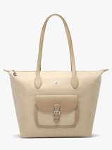 Sac Port� �paule Kiana Nylon Hexagona Beige kiana 1720181