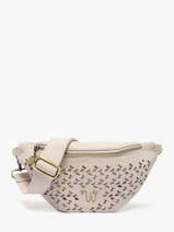 Belt Bag Woomen Beige zamia WZAM04
