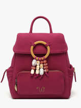 Backpack Woomen Pink camomille pearl WCAE02