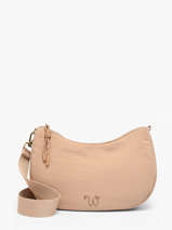 Shoulder Bag Primevere Nylon Woomen Beige primevere WPRI19