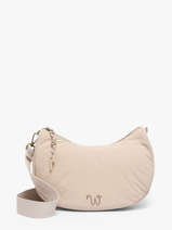 Shoulder Bag Primevere Nylon Woomen Beige primevere WPRI19