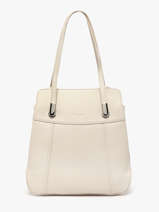Backpack Leather Hexagona Beige confort 462107