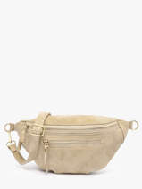 Sac Banane Milano Beige velvet VE24119O