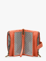 Wallet With Coin Purse Miniprix Orange soft 195-vue-porte