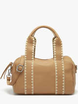 Sac Port� Main Brodery Miniprix Marron brodery 19671