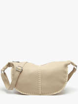 Shoulder Bag Brodery Miniprix Beige brodery 19673