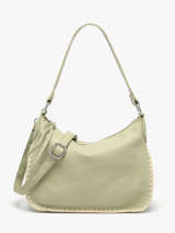 Shoulder Bag Brodery Miniprix Green brodery 19672