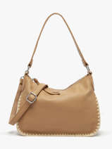 Shoulder Bag Brodery Miniprix Brown brodery 19672