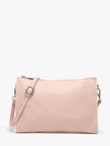 Shoulder Bag Brodery Miniprix Pink brodery 19676