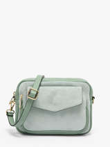 Shoulder Bag Velvet Caviar Leather Milano Green velvet caviar VC25067