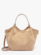 Shoulder Bag Velvet Caviar Leather Milano Beige velvet caviar VC241111