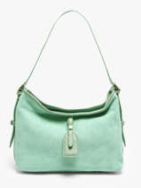 Sac Port� �paule Velvet Caviar Cuir Milano Vert velvet caviar VC250610
