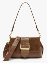 Sac Port� Main Velvet Caviar Cuir Milano Marron velvet caviar VC25114