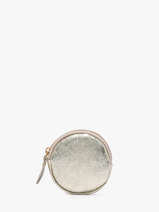 Leather Nine Coin Purse Milano Silver nine NI21127