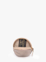 Leather Nine Coin Purse Milano Pink nine NI21127-vue-porte