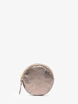 Porte Monnaie Nine Cuir Milano Rose nine NI21127