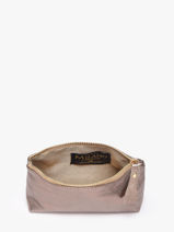 Pouch Nine Leather Milano Pink nine NI22114-vue-porte
