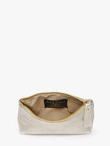 Pouch Leather Milano Gold nine NI22114-vue-porte
