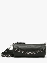 Shoulder Bag Glam Leather Basilic pepper Black glam BGLA87