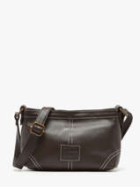 Sac Bandouli�re Seam Cuir Basilic pepper Marron seam BSEA01