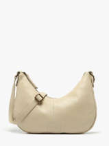 Sac Bandouli�re Seam Cuir Basilic pepper Beige seam BSEA03
