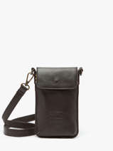 Phone Case Leather Basilic pepper Brown cow BCOW88