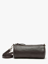 Shoulder Bag Cow Leather Basilic pepper Brown cow BCOW87