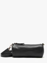 Shoulder Bag Cow Leather Basilic pepper Black cow BCOW87