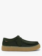 Chaussures Derbies Clarks Vert men 26186160