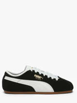 Sneakers In Leather Puma Black women 40445601