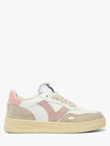 Sneakers In Leather Victoria Multicolor women 1257136