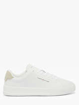 Sneakers In Leather Tommy hilfiger White men 536702X