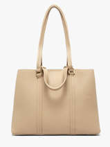 Sac Port� Main Et �paule Grained Miniprix Beige grained A721