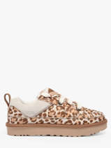 Sneakers En Cuir Ugg Marron women 1181071